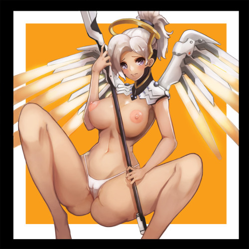 2horny4you0:  Mercy   have mercy~ <3 porn pictures