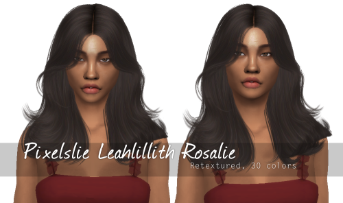  Leahlillith Rosalie retextured!- 30 natural colours- Custom thumbnail- Mesh NOT included- Credits t