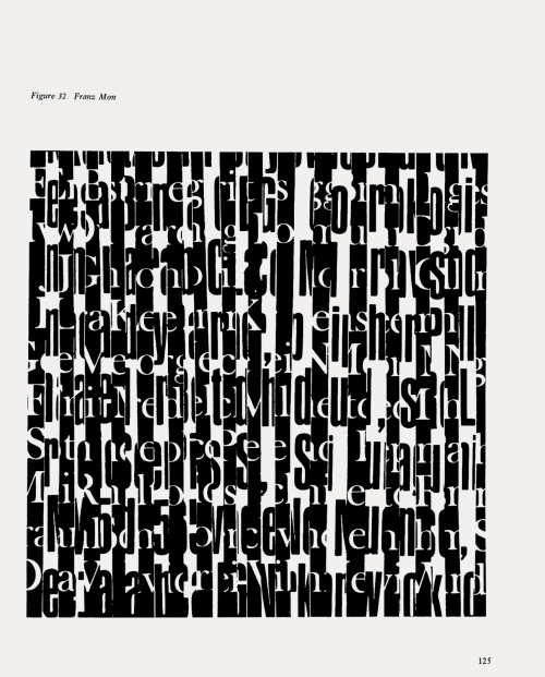 garadinervi: Franz Mon, in Concrete Poetry: A World View, Edited and with an Introduction by Mary El