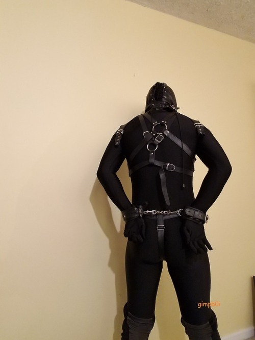 geotron:gimped up and put away in the closet while SIR had a non-kinky guest =)