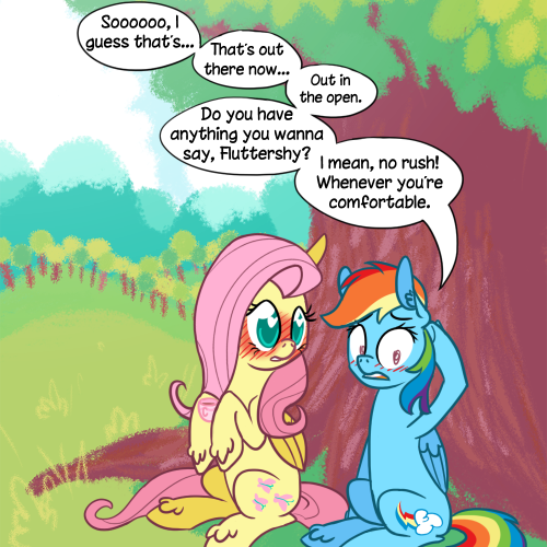 fluttershyreplies:  FlutterDash Prequel Trilogy Episode II: Attack of the Pones (Prologue) (Episode I) (Episode III coming April 21!)  EEEEOMGPOSTMORENAODIMMIT TWT <333 Stupid cliffhangers! I can’t wait that long! ;w;