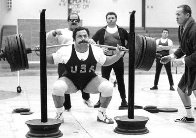 thoughtsandsquats:  George Frenn squatting through the years. 