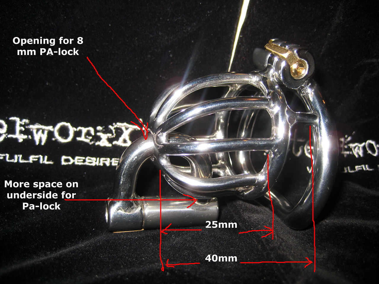 slave624339064: Smaller chastity cage (Looker 25mm) ordered. 8-9 weeks for the small
