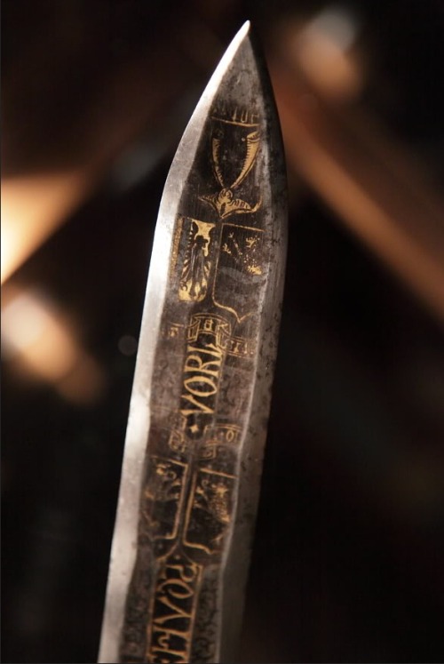 owloftherearburghs: Sword of Maximilian I, Holy Roman Emperor. Click on the images for higher resolution. 