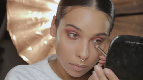 XXX brownskinclub:  Zoë Kravitz Makeup Look photo