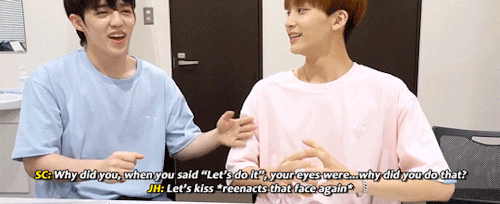 kristian-do:jeonghan to cheol: alright, let’s kiss.