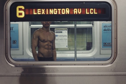 nanukjf:  Late night 6 train Sweaty No one is watching   story by nanukjf  w/ swiles89 And richardfuertes  Having grown up in the middle of no where, public transportation is a fascinating environment for me. The NYC subway is a constant buz of all types