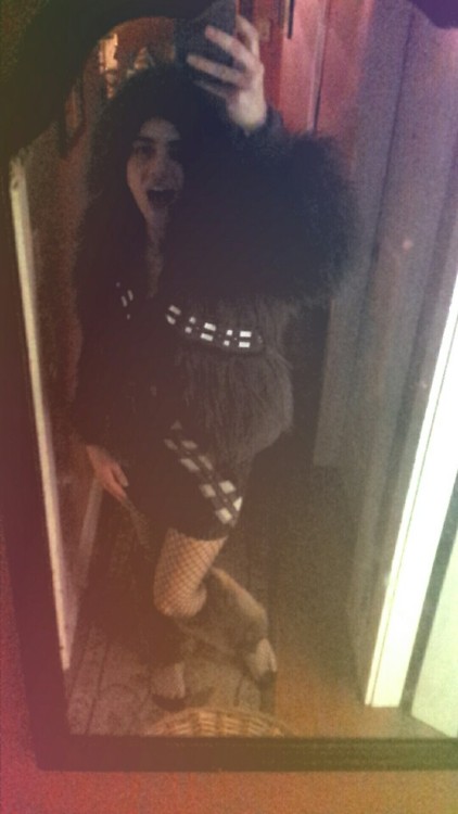 Naughty WookieHappy Halloween!self shot by phoenixfloe