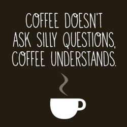 It&rsquo;s like we are one l. ☕️😁 #nationalcoffeeday #coffee #itgetsme #mornings