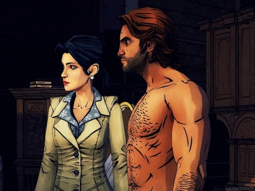 vardaelbereth:Alright just have some shirtless sexy Bigby (✿◠‿◠)