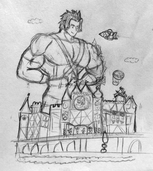 Sketchy Inktober 2020 #11) Why Is Everything So Small With Terra From Kingdom Hearts