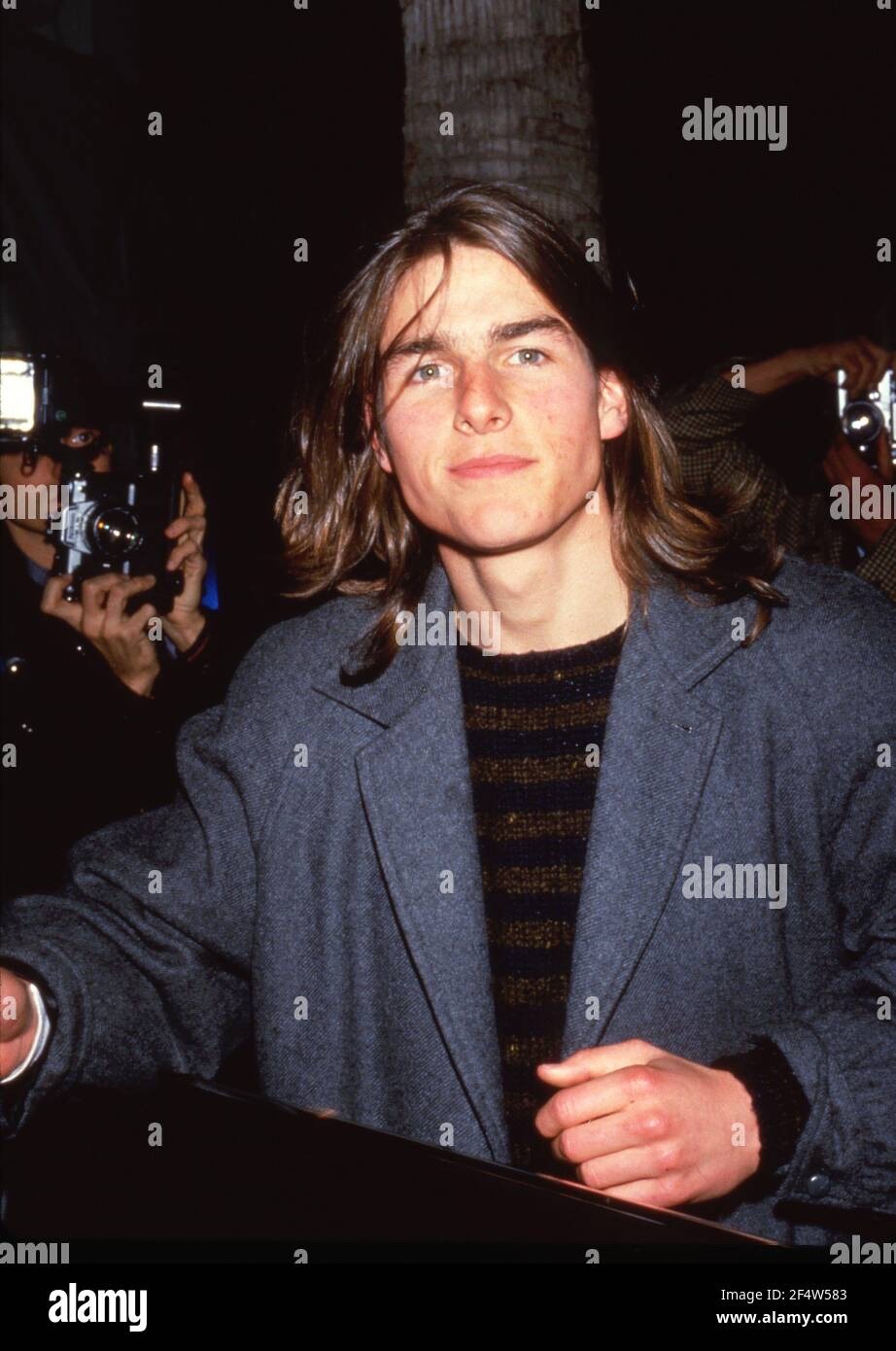 I spy spies — Tom Cruise with long hair in 1984. So fucking...