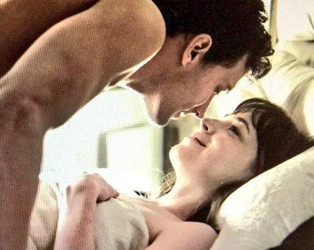 dornanshades:  New still from FSOG DVD!   OMG, they’re so cute!♥~♥