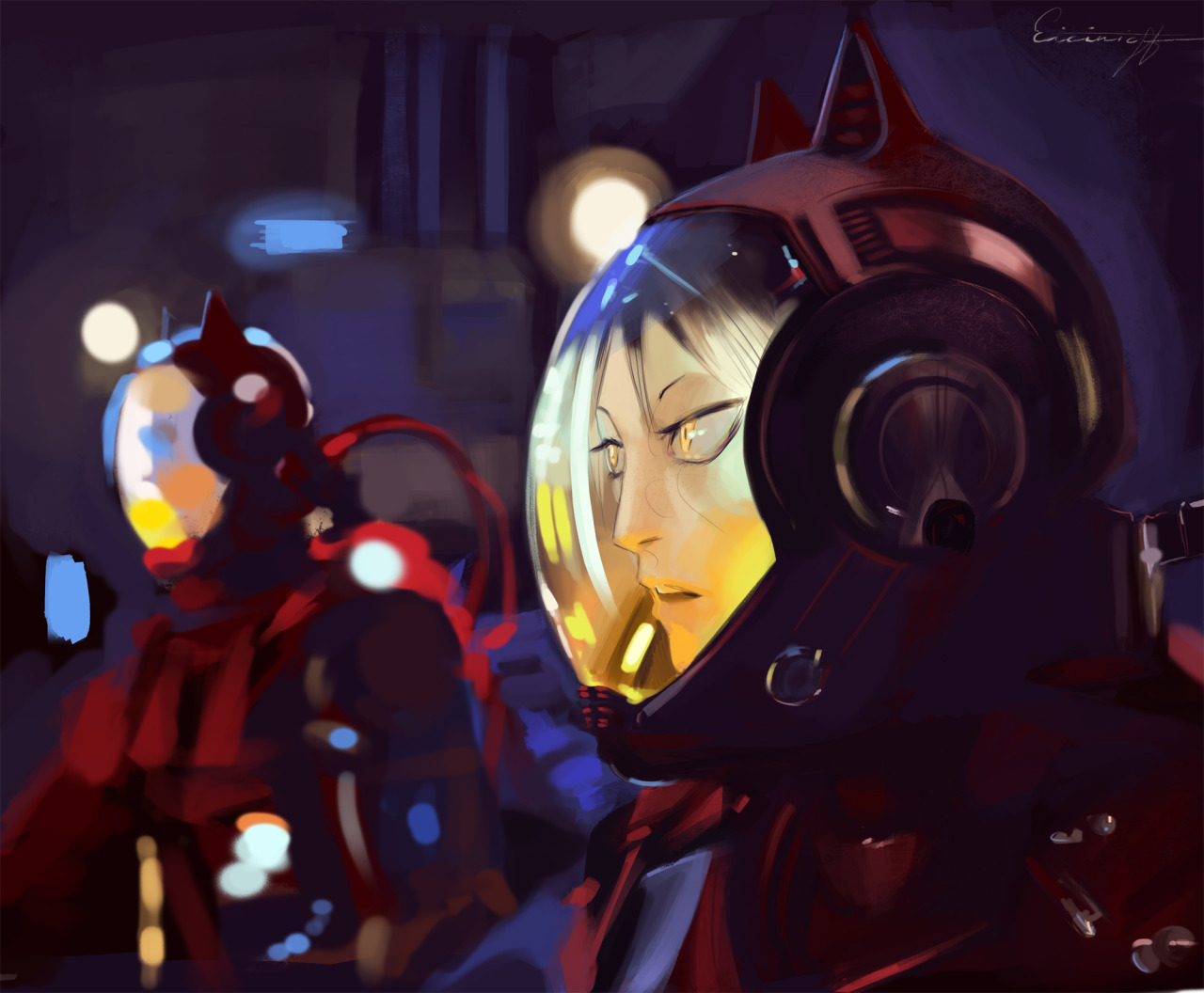 eicinic:   I’m always saying that art is about experimenting and i forgot it!