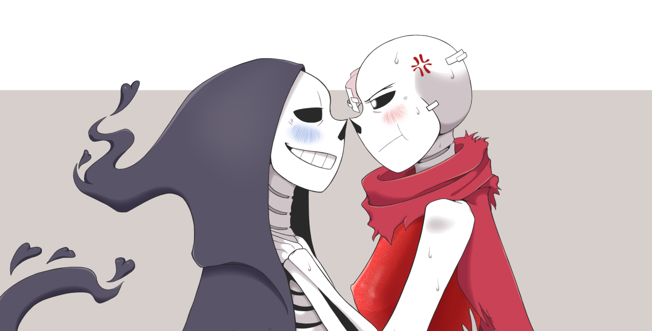 Sans X Reaper Sans By Xxrosettacookiexx - After Sans X Reaper Sans