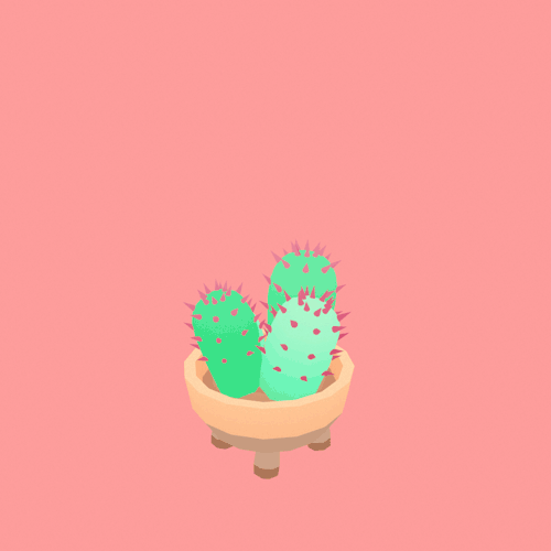 magicalsander:More flowerpots I’ve made these past days, my main character for Caged Hearts is a bud