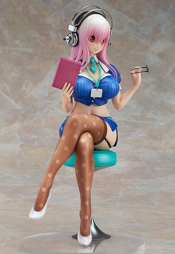 krakenpanties: kvnai:   kvnai: Super Sonico: Office Lady Ver.   Coupon Code: Kvunai06 for 5$ OFF on ALL ITEMS!!  https://otakumode.com/fb/7cZ     I need it 😫  >.< <3