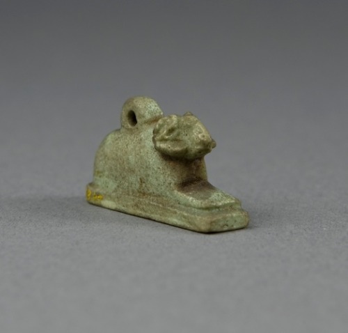 Amulet of the God Amon, Ancient Egyptian, -1070, Art Institute of Chicago: Arts of AfricaGift of Hen