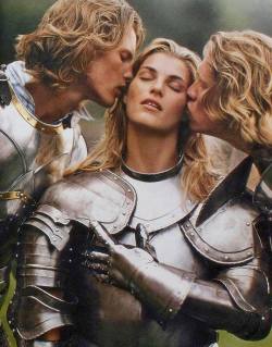 gardenhoseenema:  Abercrombie &amp; Fitch, 2003, shot by Bruce Weber.   when did a&amp;f sell armor i don&rsquo;t remember this i was in middle school in 2003 you think i’d have a good recollection of seeing my friends walk around in full body armor?????