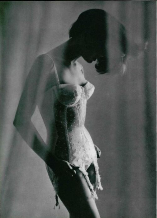 honey–rider:Philippe Pottier . Marie-Rose Lebigot for Christian Dior Lingerie, 1959 