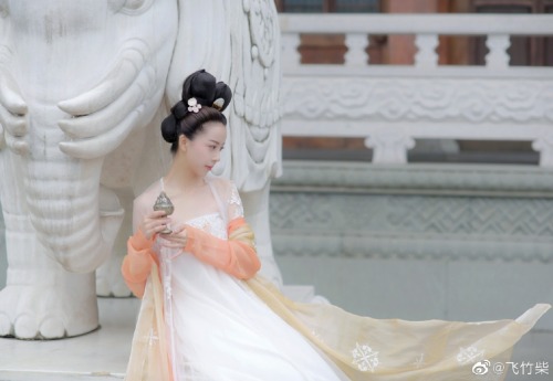 hanfugallery:chinese hanfu in tang dynasty style by 竹里馆汉服