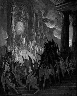 artesbw: Satan in CouncilGustave Doré 1868