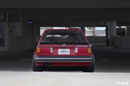 allcarsphotos:  Love Letter to a Legend: Ryan Fuller’s Ground Hugging BMW E30 