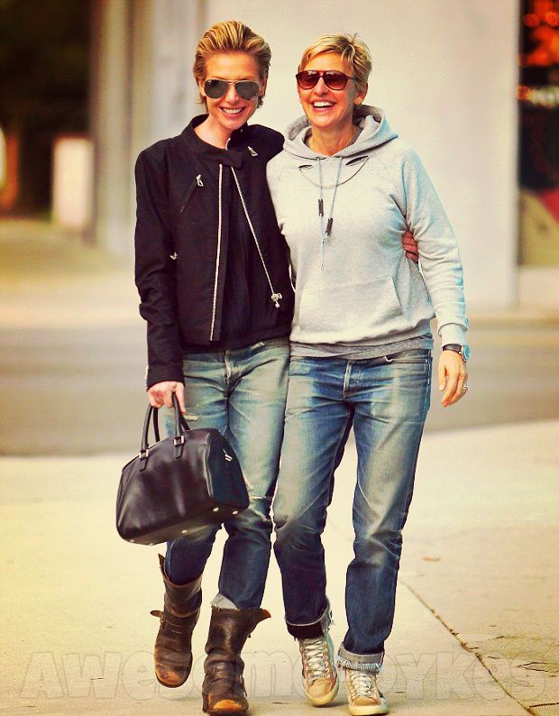 awesome-dykes:  One of the Worlds best couples ! 