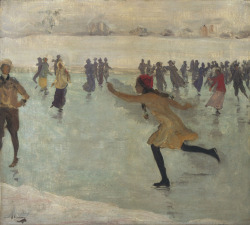 fleurdulys:  The Skater - John Lavery, 1912