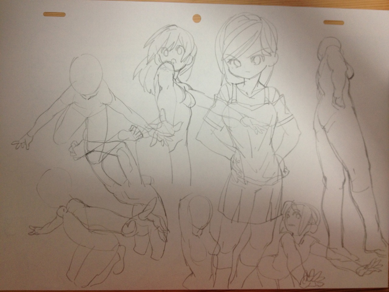 あんなの見てしまったらいてもたってもいられなかったので描いてた落書き。