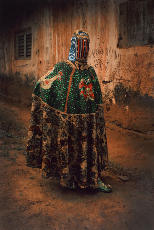 Egúngún masquerades strengthen connections between the living and their ancestors in West African Yo