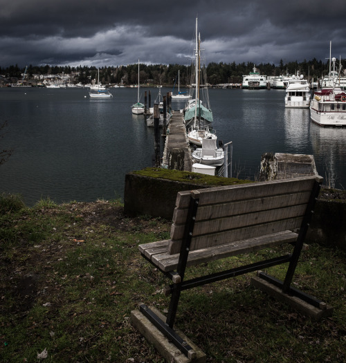 Eagle Harbor before the storm, Bainbridge Island, WA