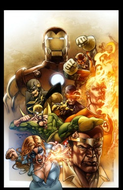 MARVEL COMIC BOOK ART