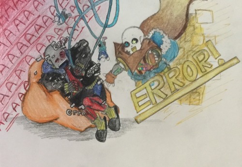 Part One:To The Antivoid Error Vs Ink Comic! (lol Hope You Enjoy! Part 2 Can Be Found Through The Link