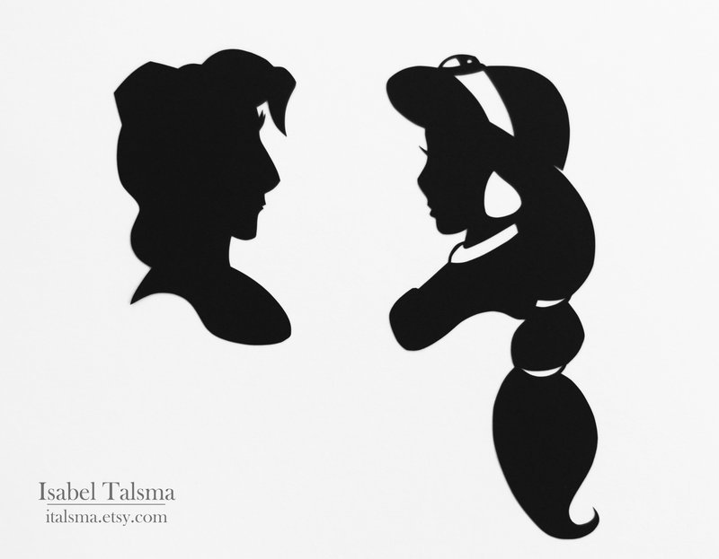 princessesfanarts:  Handcuts Silhouettes by Isabel Talsma 