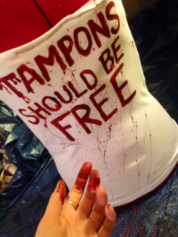 Hoodrat-Gutterpigeon:  Tampons Should Be Free! I Will Be Selling These Tops Soon