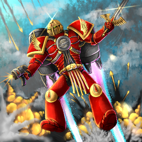 (Warhammer 40K story)The Ninth Legion: Blood Angels (IX) (The children of the Angel Sanguinius)The B