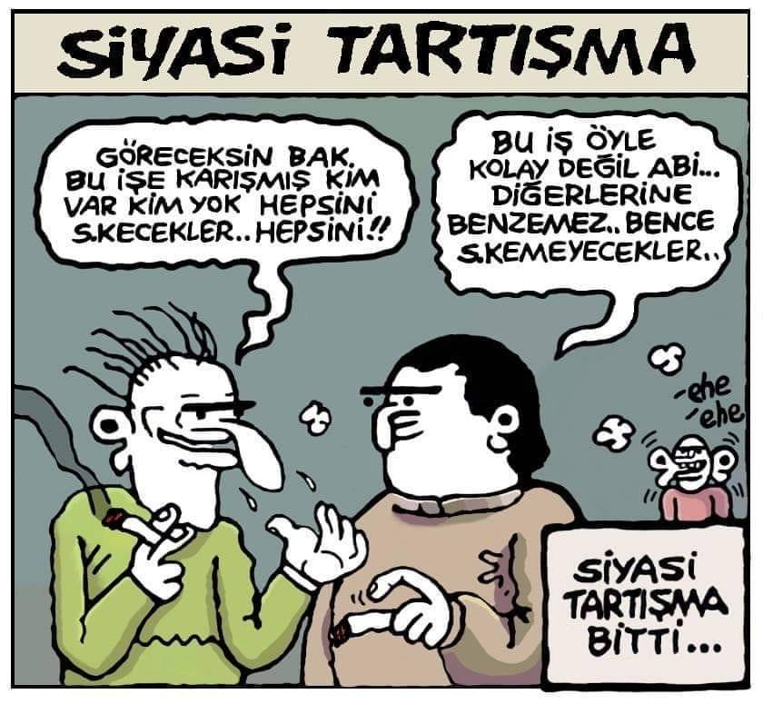 siyasi tartışma....