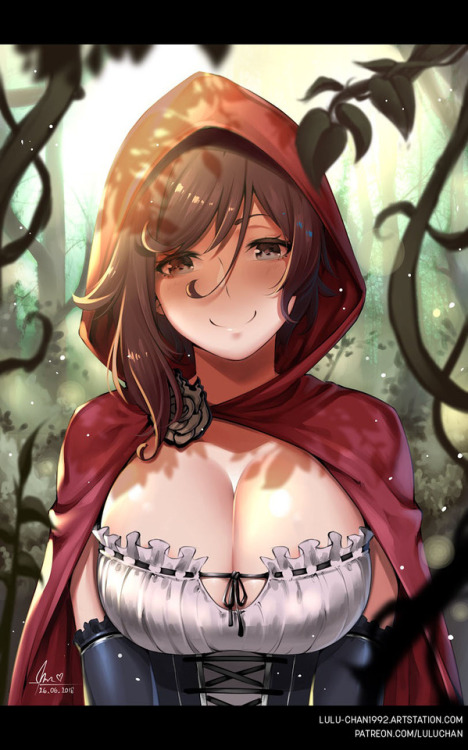 lulu-chan92:  RWBY - Little Red Riding HoodOr should i say, Not-so-little Red Riding Hood   ( ͡~ ͜ʖ ͡°)  Final piece for April patreon reward, will be delivered at May 2nd, 2018All patrons that pledge before May 1st will get this piece alongside