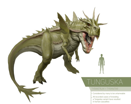 Alright Here Are All Of My Tyrantrum Crossbreeds, These Were Really Fun To Do. I Was Going To Do A Regular