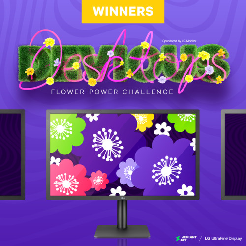 Flower power is in full bloom, and the winners of our Devious Desktops Flower Power Wallpaper Challe