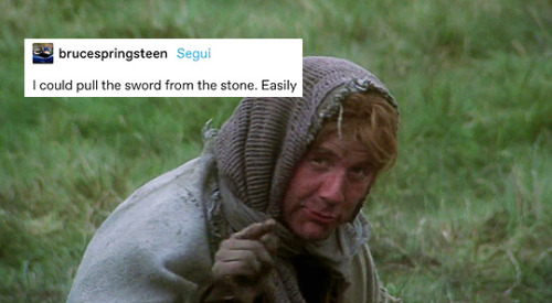 twosheds:Monty Python and the Holy Grail + tumblr text posts