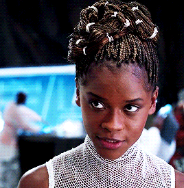 summers-buffy:Shuri’s hairstyles in Black Panther