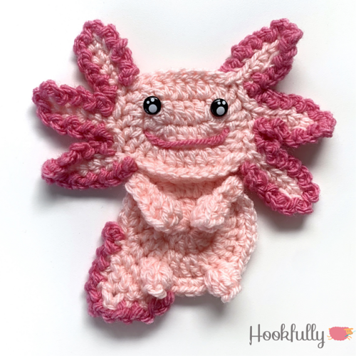 Axolotl Applique By Rose Hudd