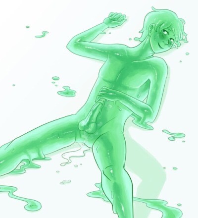slimegirlfan:  Now by popular request , slime boys 😉❤️💧