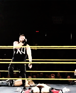 fabj0hn: @FightOwensFight channels his inner @JohnCena against @MmmGorgeous and @wwebalor!