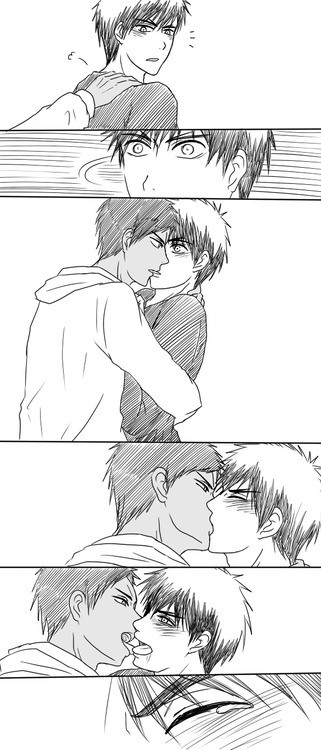 AoKaga Doujinshi - Let's take a bath together