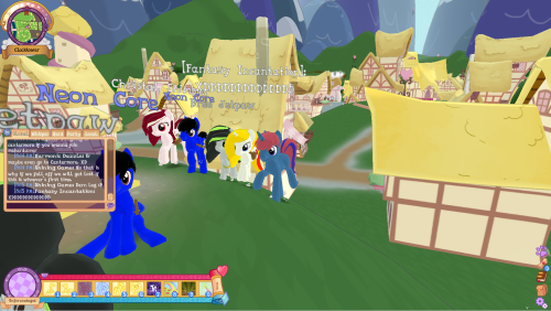 I FOUND BREE PAW!! Chilin at the clock tower, then..GROUP PICTURE! Headed to Sugarcube Corner for some dancin, plus a friend Lyrica. After that, some more chilin up stairs. lol 2 Brees THEN SWEET DISASTER JOINED US, AND GUESS WHAT!! MORE DANCING WITH