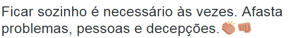 Só veem
