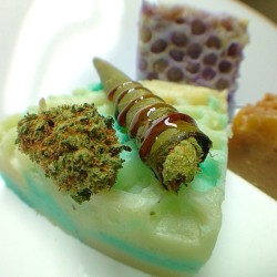 weedporndaily:  About to burn this Stupid 🔥💨PK #twaxed Ogk #rollup with my 💜 cutting these 🔥Suds by budsuds http://ift.tt/1DK3pG5 